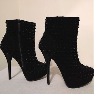 Sexy Spiked Booties (6" heels)
